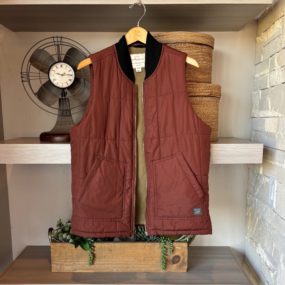 Weatherproof Winter Vest Rugged Zip-UP